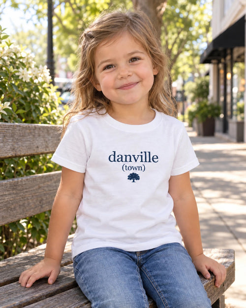 Danville (Town) | Toddler Tee. Generated lifestyle visualization matching the saved supplier front.